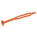 Durable Adjustable Side Support Kickstand Foot Side for Motorbike ATV Orange
