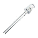 100 PCS 5 mm Round Super Bright Blue Light Emitting Diode LED Light Output W1Y7