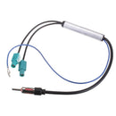 Connects 2 Diversity Twin Double Fakra-Din Aerial Antenna Adaptor For Audi
