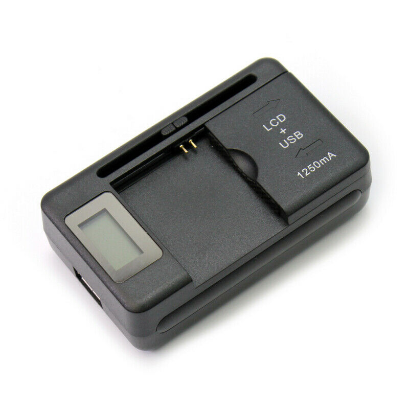 Durable Black Portable Universal Mobile Cell Phone Battery Travel Charg AQW