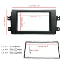 2Din Car Stereo Radio Panel Audio Trim Frame for Suzuki SX4 2007-2013 for F W6S8