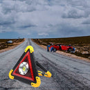 30W Car Hazard Warning Light Triangle Flashing LED COB Work Road Emergenc BQY