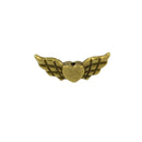 100pcs Retro Angel Wings Charm Pendant DIY Necklace Bracelet Jewelry Finding