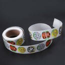 Paper Animal Pattern Gift Stickers Personalised Home, Store,500 Pcs/Roll La O3B9
