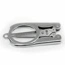 Stainless Steel Handy Folding Pocket Travel Small Cutter Crafts Sewing Scissors