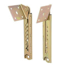 1 Pair Angle Lifting Rod Desk 7 Gear Adjusting Hinge Angle Hinge with Brack