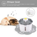 Cat Water Fountain, 2.6L/88Oz Dog Water Fountain, Flower Drinking Water Fou