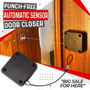 Punch-free Automatic Sensor Door Closer Portable Home Office Doors Off