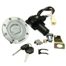 for Yamaha YZF R1 R6 R6S FZ6 FJR1300 Ignition Switch Lock Fuel Gas Cap Key