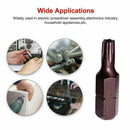 12Pcs 25mm 1/4" Hex Shank Magnetic T20 Torx Security Screwdriver Bits With M9B2