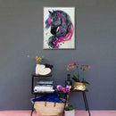 5D DIY Horse Head Diamond Painting Embroidery Cross Stitch Rhinestones Kit