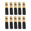 10pcs/lot Saxophone Reeds with Transparent Case for Tenor Sax Parts Accessories
