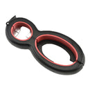 Multi-Purpose Hand Jar Bottle Opener Kitchen Twist Tool Easy Grip Black 1