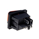 Waterproof Latching Rocker Toggle Switch AC250V/16A AC125V/20A IO FT