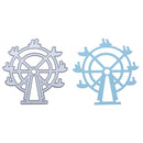 Ferris Wheel DIY Metal Embroidery Craft Stencil Cutting Die