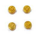6 Pcs Replacement Thumbstick Bullet Buttons for Sony PS4 Game Controller