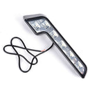 2x Bright 6LED Super White Car Driving Lamp Fog 12V DRL Daytime Running Light OZ