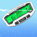 Bicycle Computer Digital Lcd Bike Speedometer Odometer Velometer Backlight