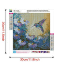 5D DIY Full Drill Diamond Painting Flowers Bird Cross Stitch Kits (W1110)