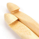 16 Pcs Crochet needles knit in wood knitting wool 2.0 mm - 12.0 mm Crochet  Y8I2