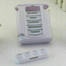 Portable 7 Day Weekly Pill Box Medicine Storage Tablet Cases Organizer