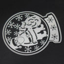 Santa Claus Metal Cutting Dies Stencils DIY Embossing Scrapbooking Craft