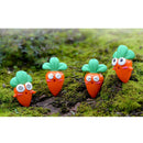 4pcs Moss Bonsai Decor Micro Landscape DIY Craft Garden Ornament Carrot