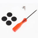 4x Bottom Case Rubber Feet + 10x Screws + Screwdriver for MacBook Pro Retina