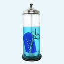 Disinfection Jar Professional Clear Container Sanitizing Jar Cup for Barber