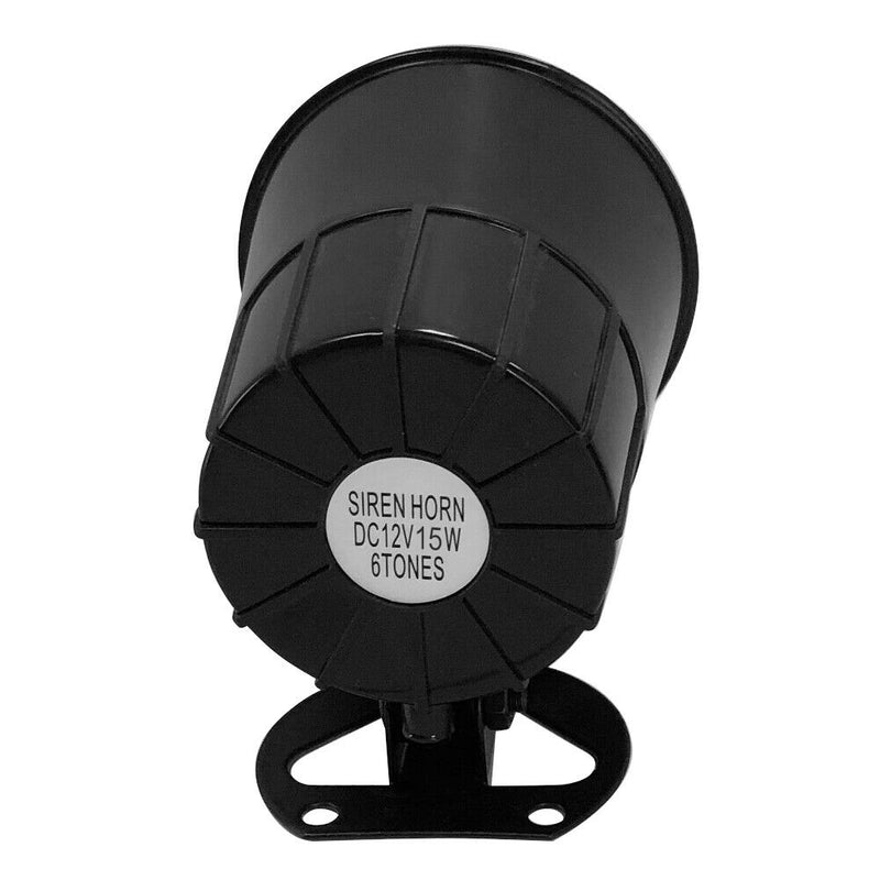 125dB Loud Warning Alarm Siren Universal for Car Automobile Motorcycle 12V
