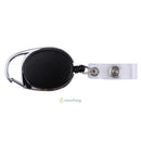 2X Retractable Reel Recoil ID Badge Lanyard Name Tag Key Card Holder Belt Clip