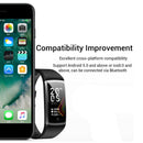 Smart Watch Fitness Tracker Sports Bracelet Heart Rate Monitor Women Black