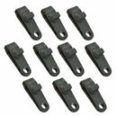 10 X Windproof Fixing Clip Awning Tarp Camping Tent Snap Clamp 3x2.5x8cm Tool
