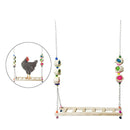 Chicken Ladder Perch Funny Chicken Hens Large Birds Parrots Conure Ladder-B