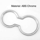for Hyundai Creta IX25 2015 2016 2017 Chrome Cup Holder Trim Cover Decorati U5C6