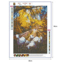 5D DIY Full Drill Square Diamond Painting Animals Cross Stitch Kit (JF010)