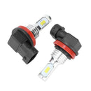 H11 H8 Car LED Headlight Bulbs Upgrade Kit High Low Beam 3570 80W 9000lm 6000K3C