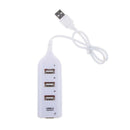 4 Port Cable Distributor Adapter USB 2.0 Compatible For Desktop PC Computer