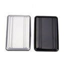 8x S D Micro Memory Card Storage Case Holder Hard Carrying Box Black Aluminum ^