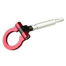 Folding Ring Screw on Front Rear Bumper Tow Hook for Subaru STI