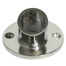 2X Boat Hand Rail Fitting Stainless Steel 7/8 inch 22Mm Pipe 60 Degree Roun I1J8
