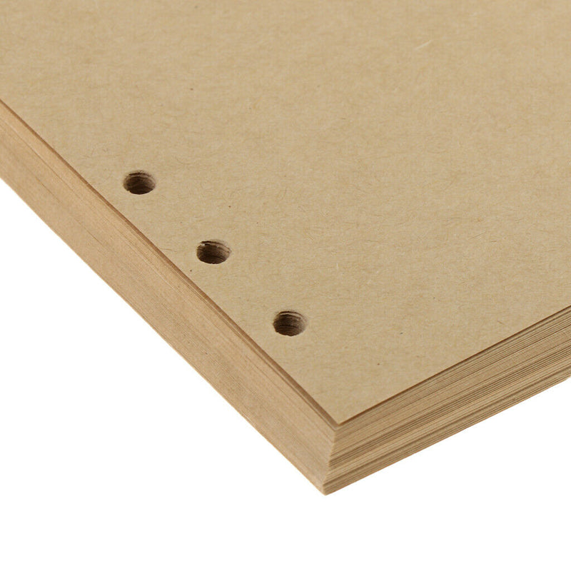 80 Sheets A6 Notebook Inserts Binder/Planner Blank Craft Paper Bullet Journaling