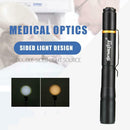 Aluminum Alloy LED Double-sided Light Souce Medical Pen Shape Flashlight A