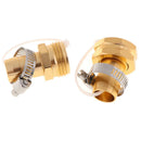 3/4'' Female Male Garden Water Hose Pipe Tap Connector Fitting Adapt3C