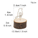 10 Pack Of Wire Bird Table Number Card