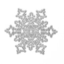 Snowflake Cutting Dies Stencils Scrapbook DIY Paper Card(6.8cm)