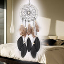 Black Feather Dream Catcher Feather Bead Wall Hanging Decor Home Decoration
