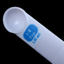 White Measuring Spoon Tea Scoop Teaspoon Baking Cooking Kitchen Tool 6PC