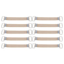 10 x Motorcycle Battery Fixed Holder Storage Rubber Strap Band Battery B QKI