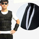 20kg Adjustable Weighted Vest Jacket Training Boxing A2F3 Waistcoat J4K3